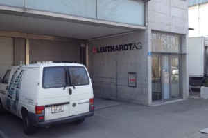 Leuthardt AG Gebäude in Basel, Etiketten Druckerei