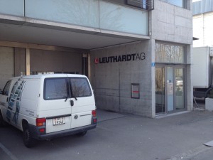 Leuthardt AG Gebäude in Basel, Etiketten Druckerei